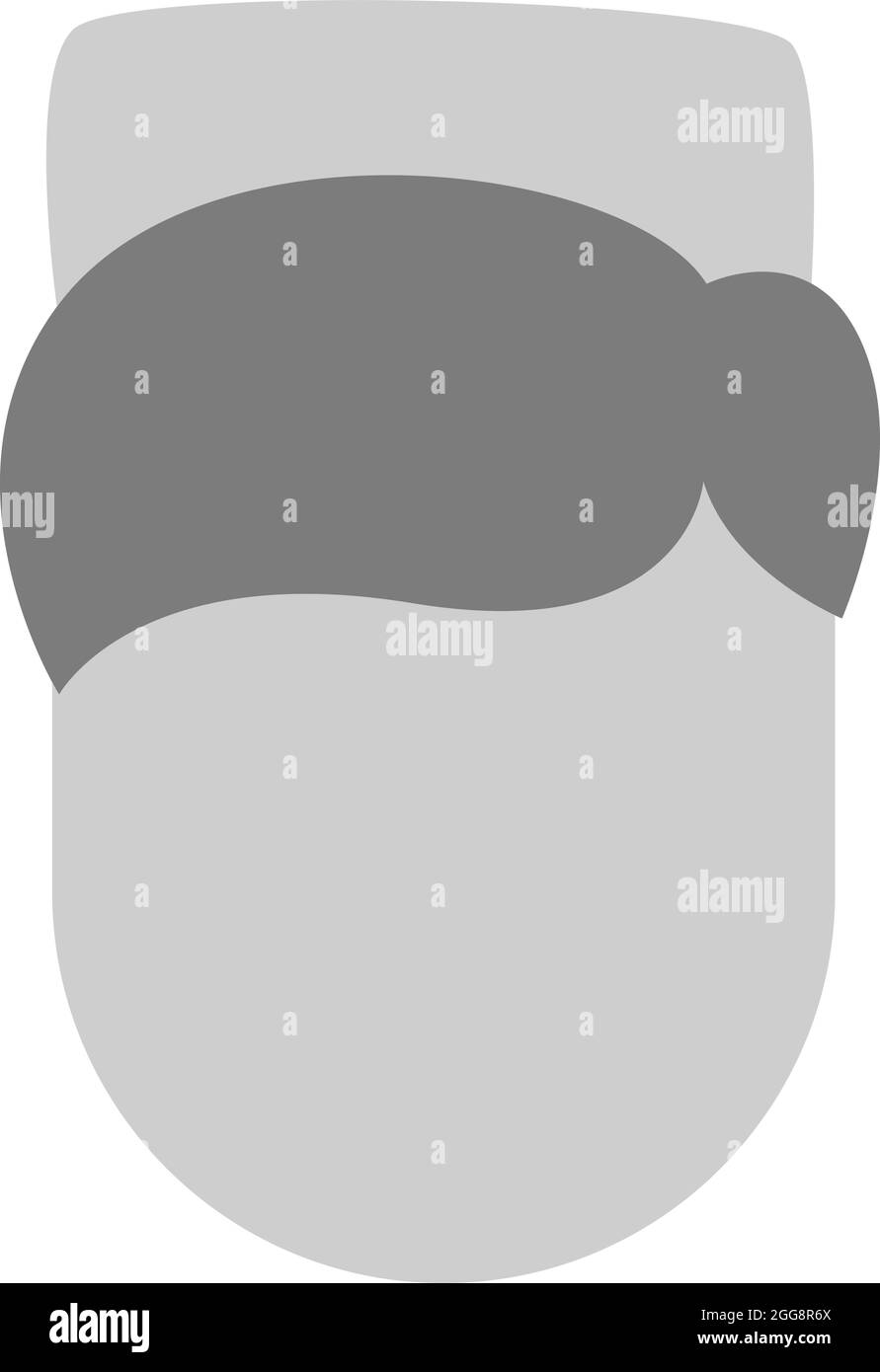 Krankenhausarzt, Illustration, Vektor, auf weißem Hintergrund. Stock Vektor
