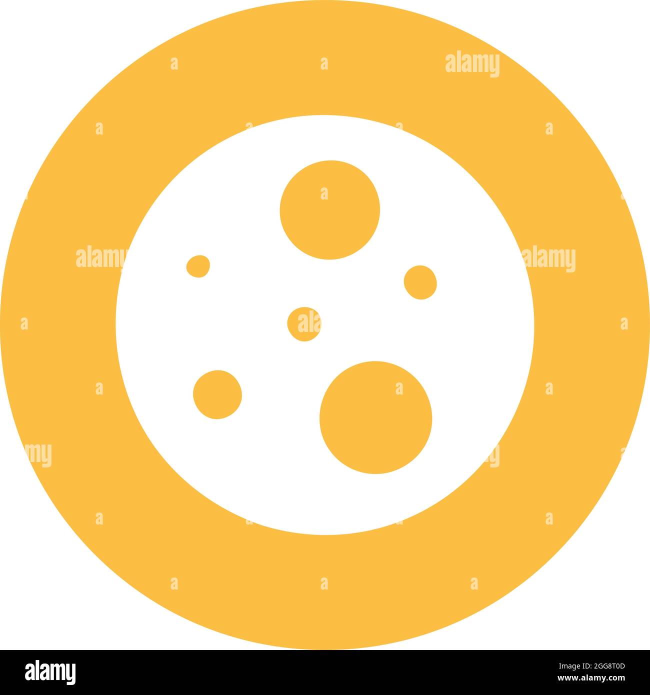 Chemische Bakterien, Illustration, Vektor, auf weißem Hintergrund. Stock Vektor