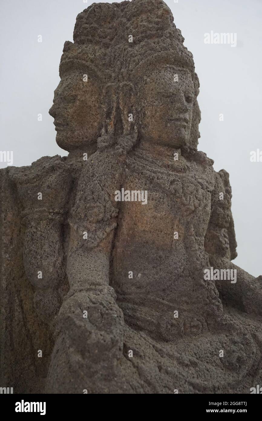 hinduismus gott Statue mit einem natürlichen Hintergrund Stockfoto