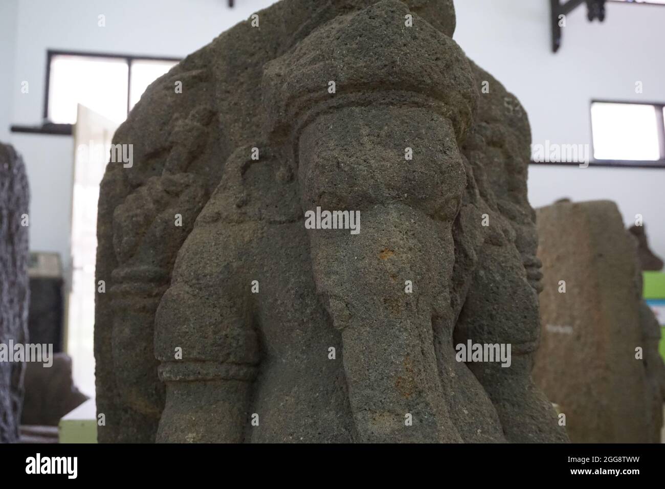 hinduismus gott Statue mit einem natürlichen Hintergrund Stockfoto