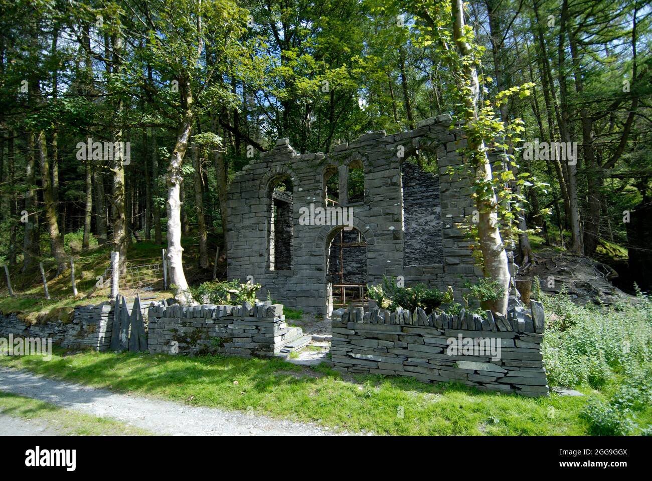 Reformierte methodistische Kapelle im Ralltgoed Valley Stockfoto