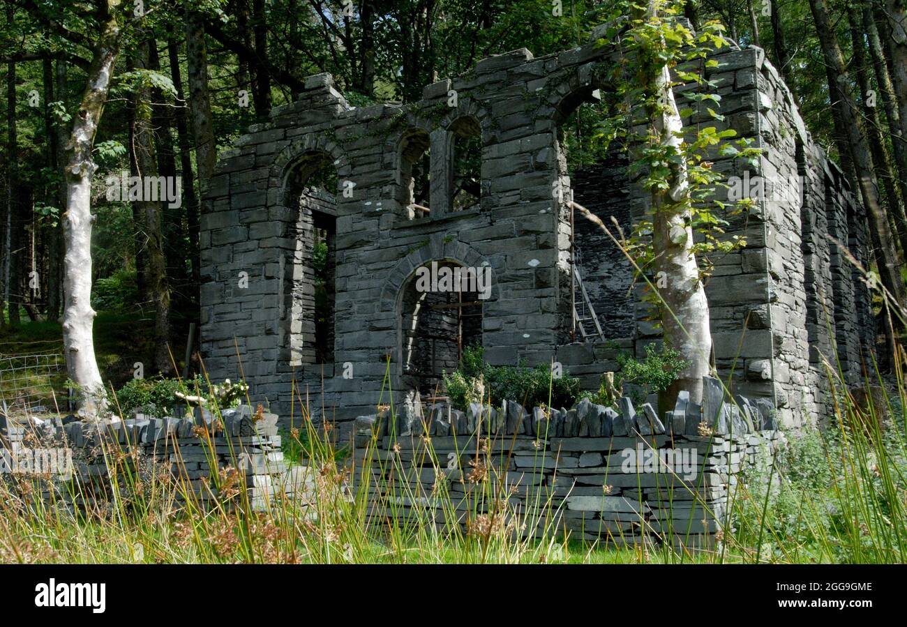 Reformierte methodistische Kapelle im Ralltgoed Valley Stockfoto