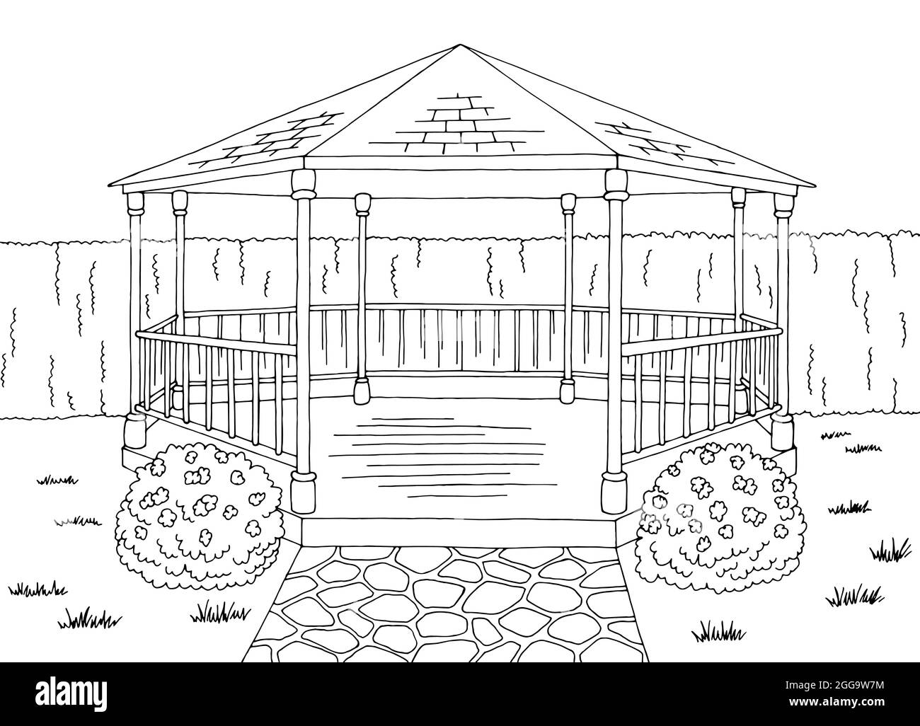 40+ Garten Cottage Skizze, They are dominated by flowers and foliage,