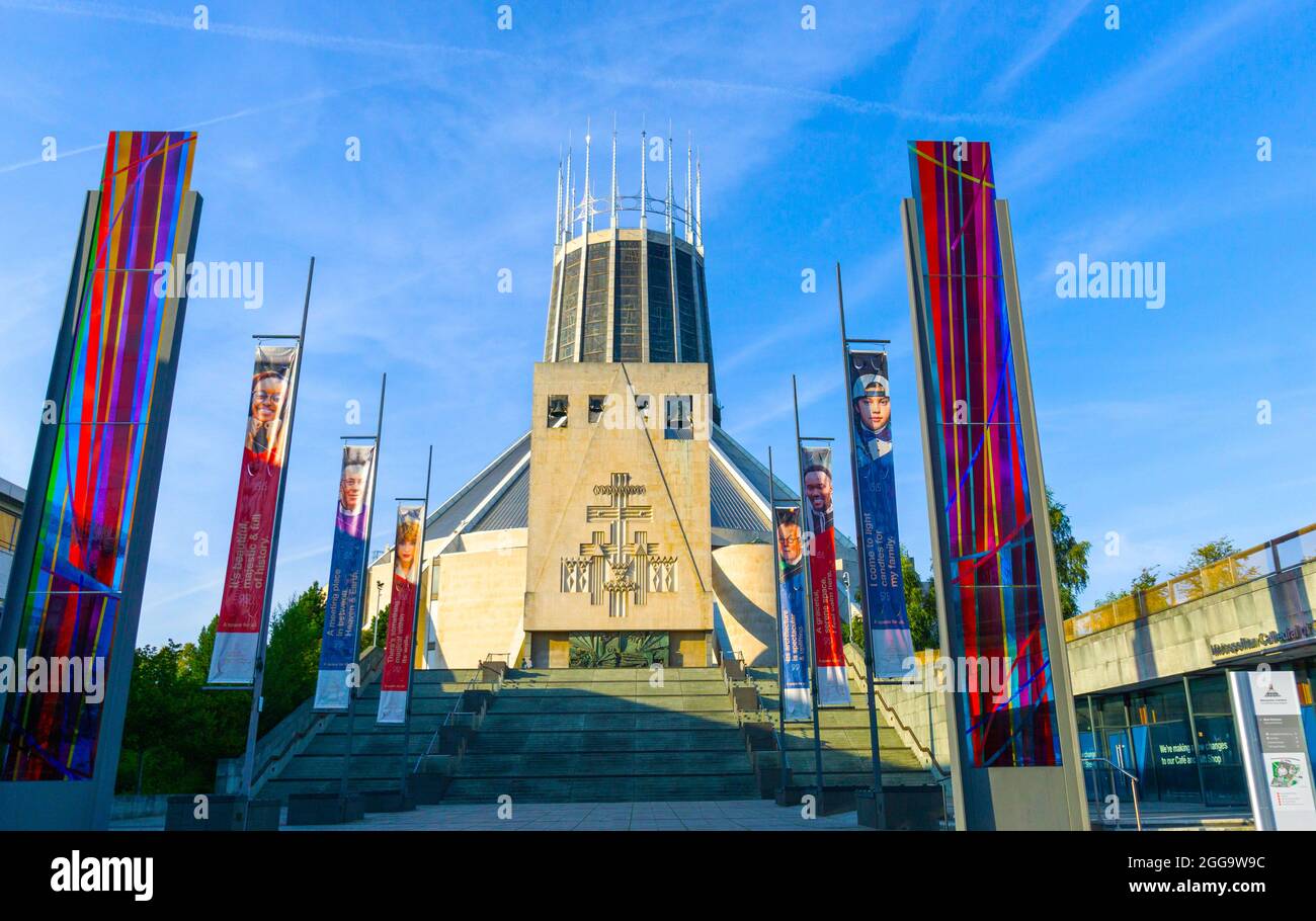 Metropolitan Cathedral of Christ the King in Liverpool (Paddy's Wigwam) Stockfoto