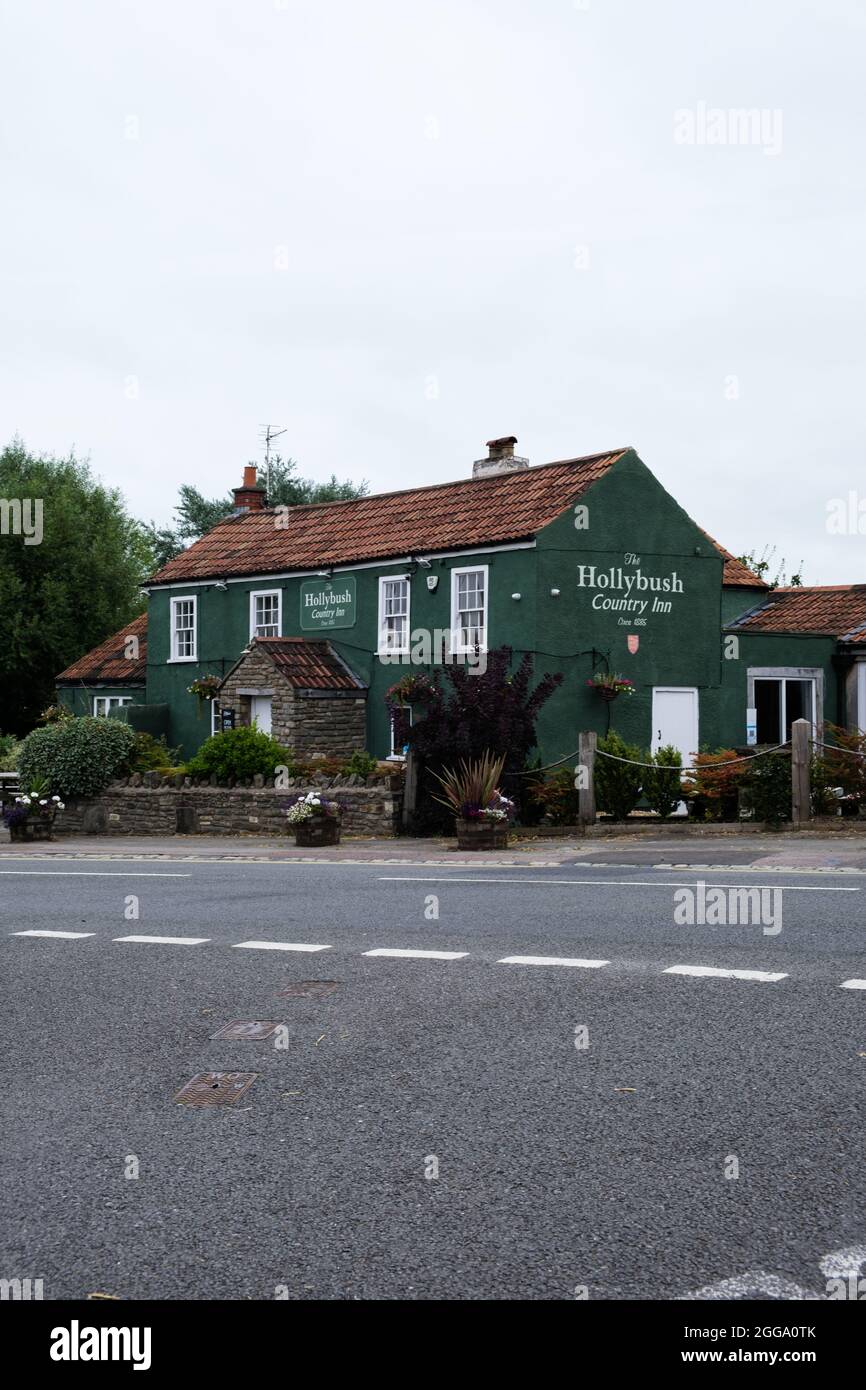 Der Hollybush. 29 Bath Rd, Bridgeyate, Bristol BS30 5JP (Aug21) Stockfoto