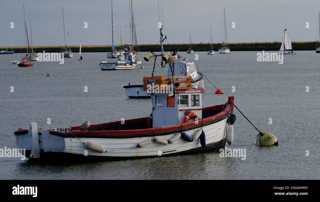 Orford Suffolk East AngliaSailing Club und Quay Stockfoto