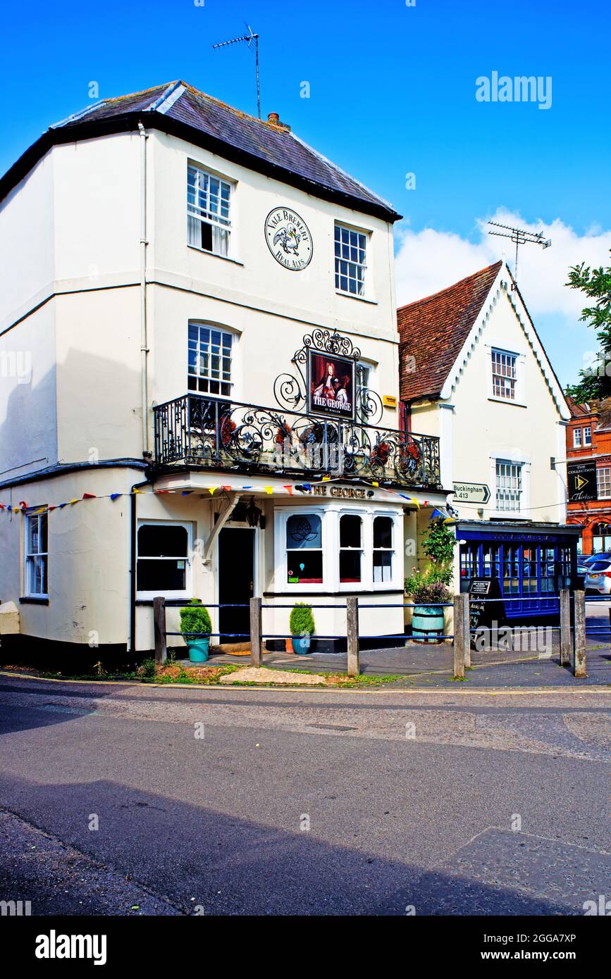 The George Pub, Winslow, Buckinghamshire, England Stockfoto