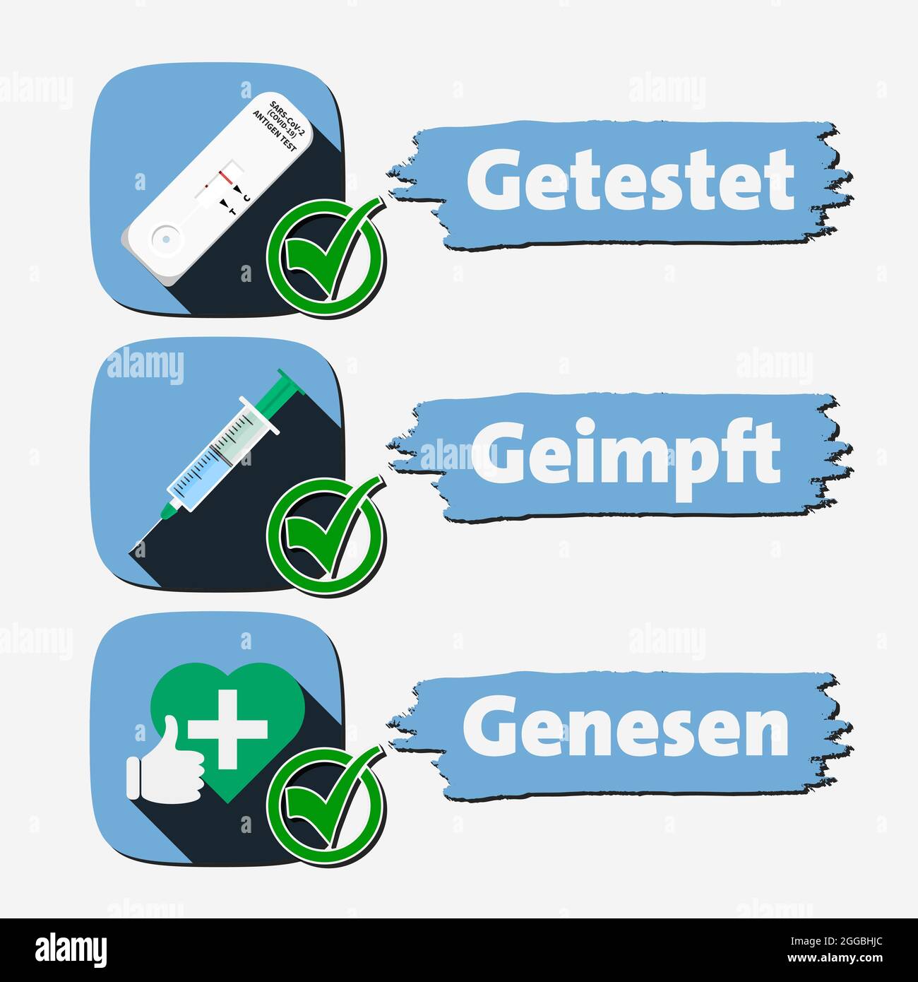 3G Covid19 Regeln in Deutschland, Zulassung für getestete (getestet