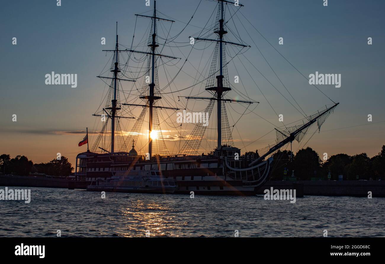 St. Petersburg, Kanäle Stockfoto