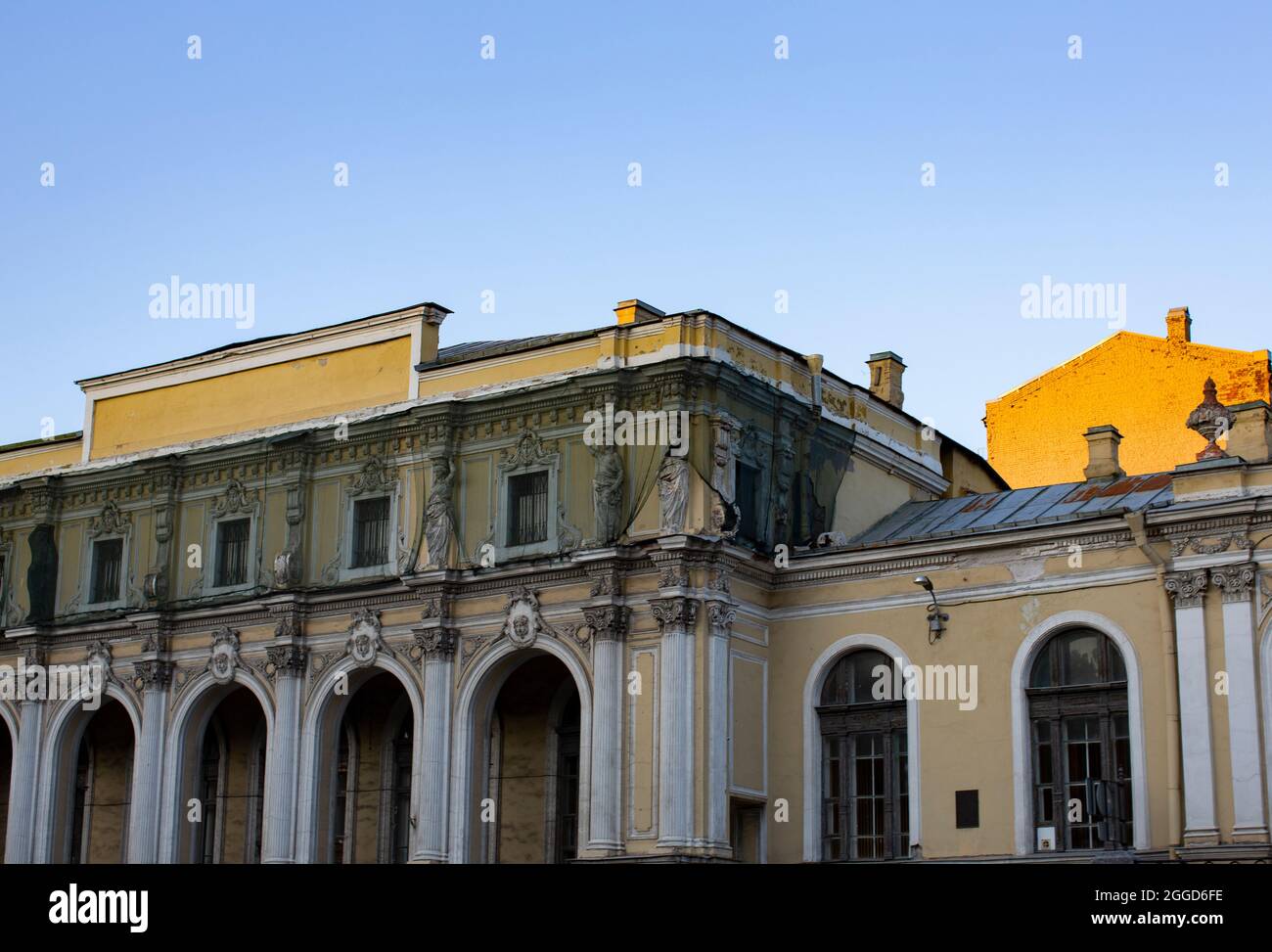 St. Petersburg, Kanäle Stockfoto