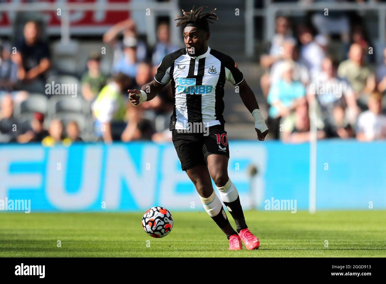 ALLAN SAINT-MAXIMIN, NEWCASTLE UNITED FC, 2021 Stockfoto