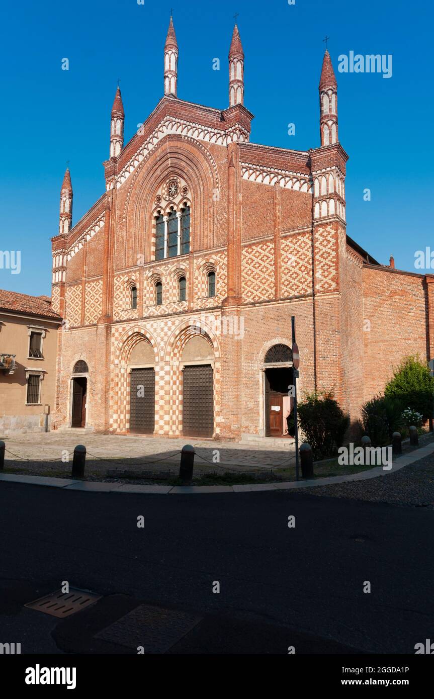 Italien, Lombardei, Pavia, Kirche San Francesco Grande Stockfoto