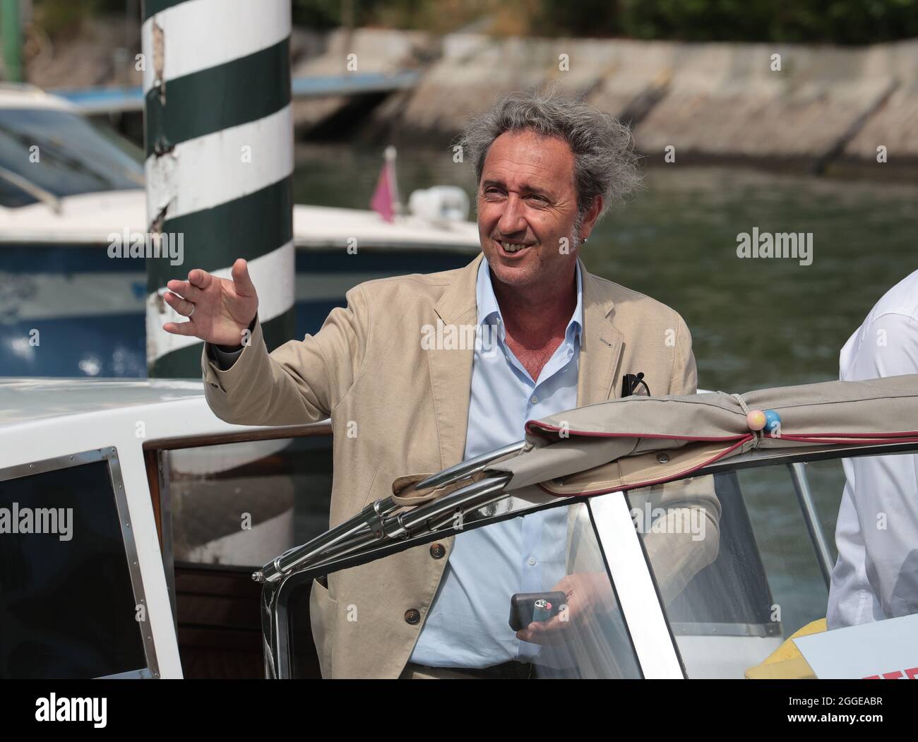 Venedig Italien 31 August Regisseur Paolo Sorrentino Wird Am 31 August 2021 Beim 78 Filmfestival Von Venedig Im Excelsior Darsena In Venedig Italien Zu Sehen Sein Stockfotografie Alamy