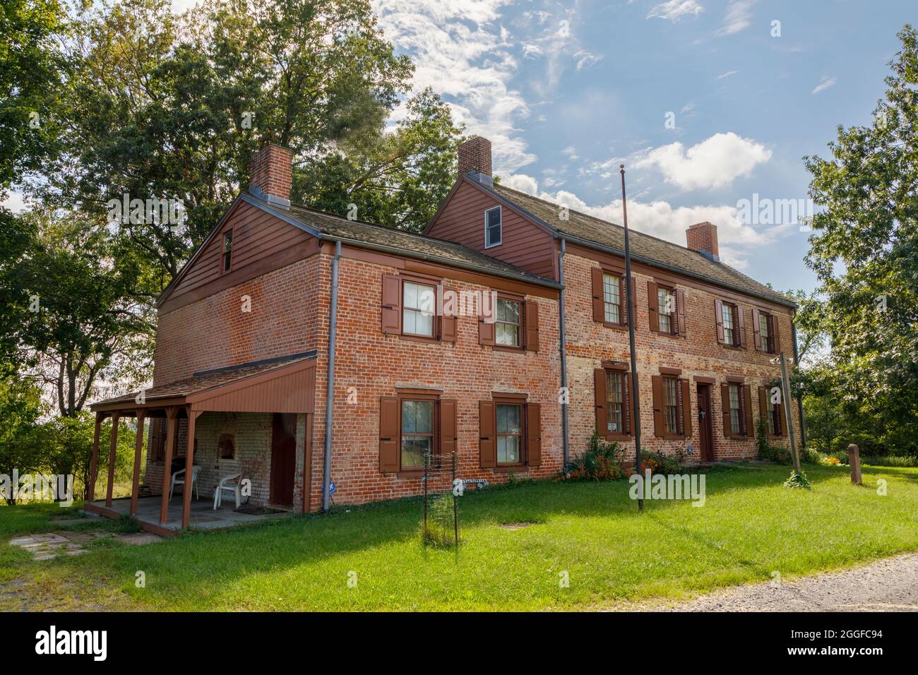 Derrick Van Veghten House, Bridgewater Township, New Jersey Stockfoto