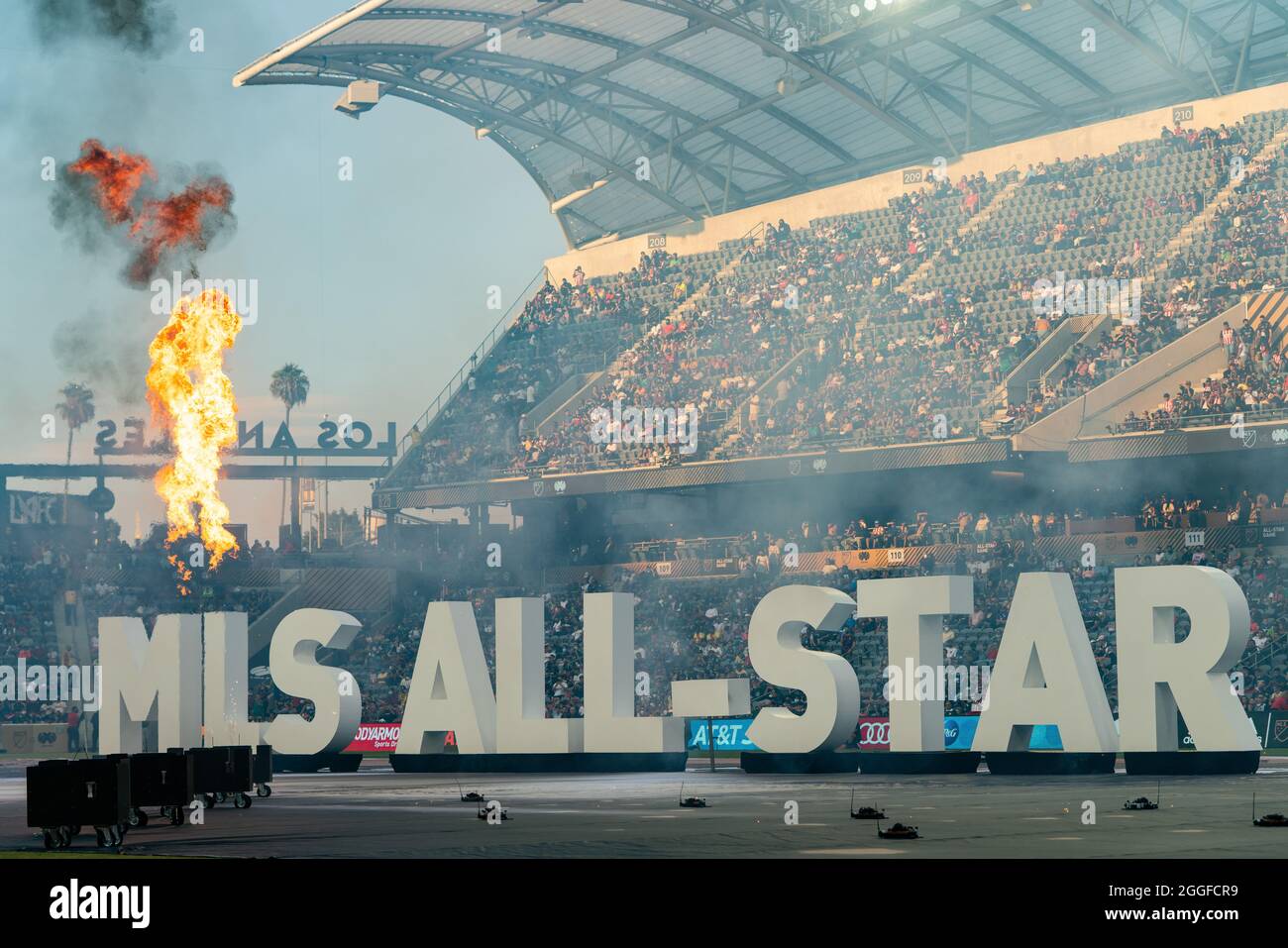 Zeremonien vor dem Spiel beim MLS All Star Game 2021 Stockfoto
