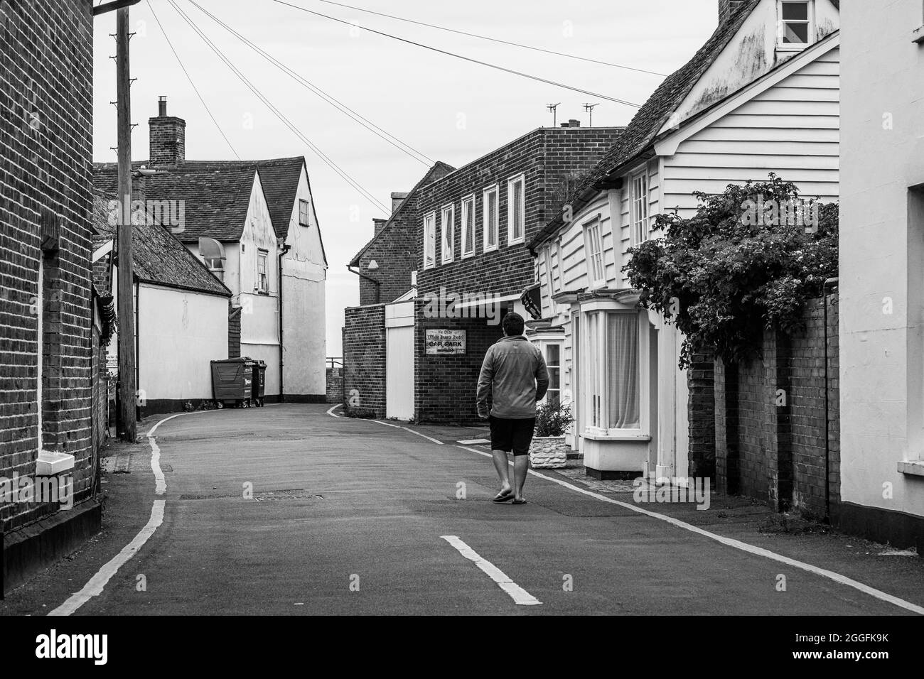 Burnham-on-Sea und London Stockfoto