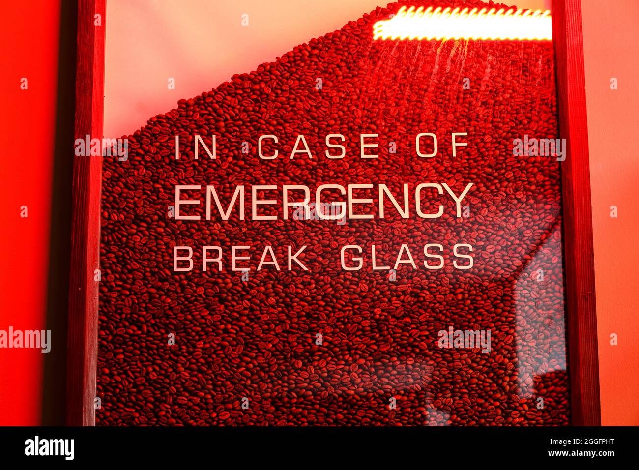 Notfall Hammer, Sicherheitsglas Stockfotografie - Alamy