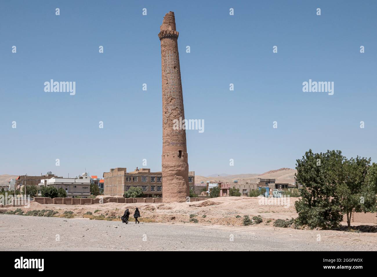 Musalla Minarette aus Herat, Afghanistan Stockfoto