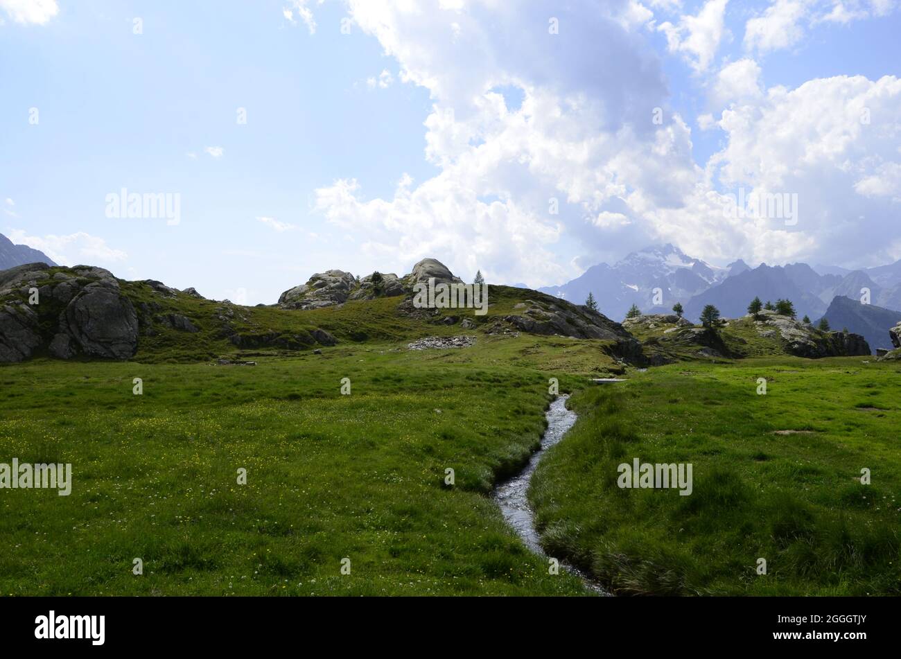 montagna paesaggio Stockfoto