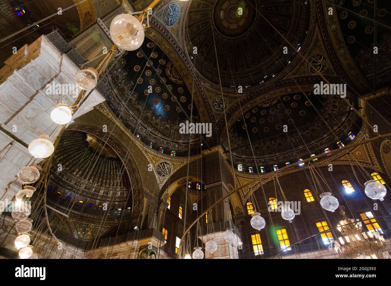Moschee von Muhammad Ali, Kairo, Ägypten Stockfoto