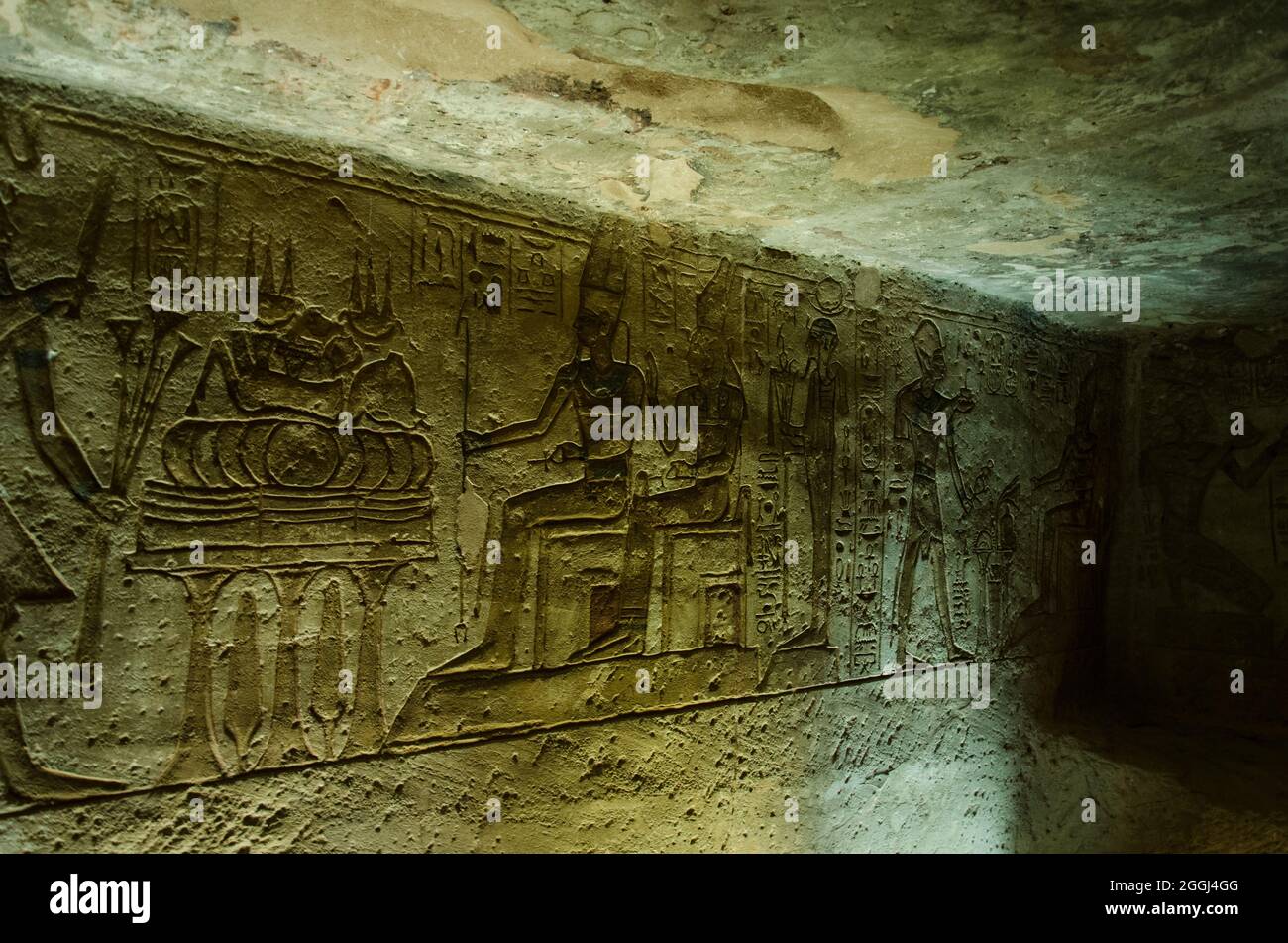 Tempel von Abu Simbel, Assuan Stockfoto