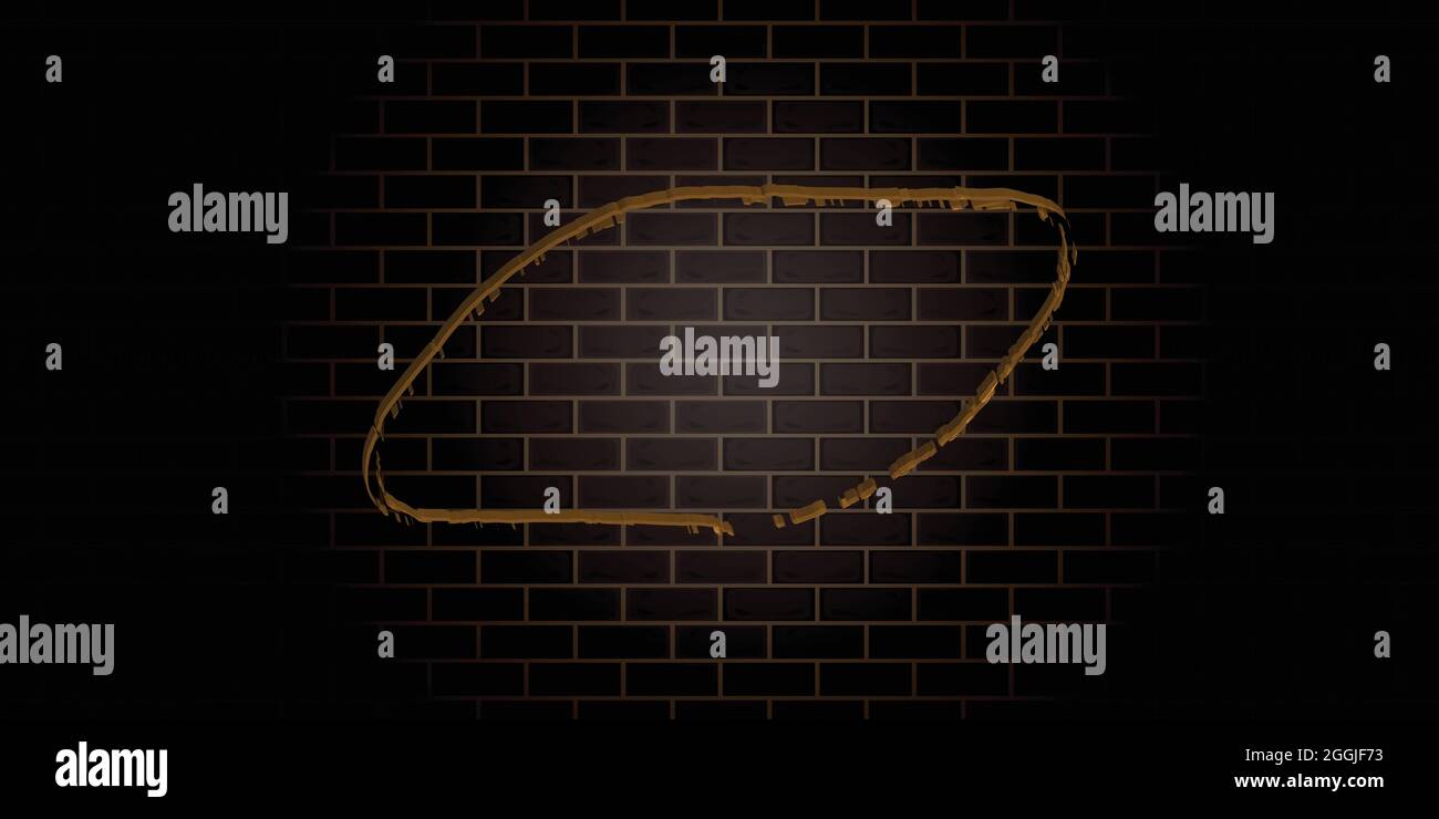 Abstrakt Hintergrund Backstein Wand Rahmen Zeichen braun Farbe Oberfläche Gebäude Technologie Tapete Hintergrund Muster nahtlose Kunst Design retro Vektor illustraa Stock Vektor