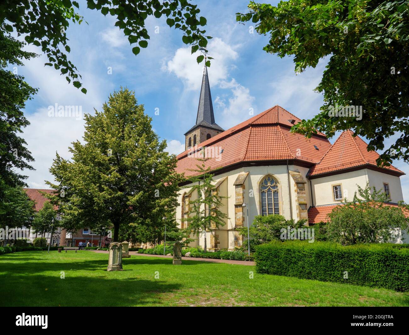 Glandorf, Kirche, Osnabrücker Land, Niedersachsen, Deutschland Stockfoto