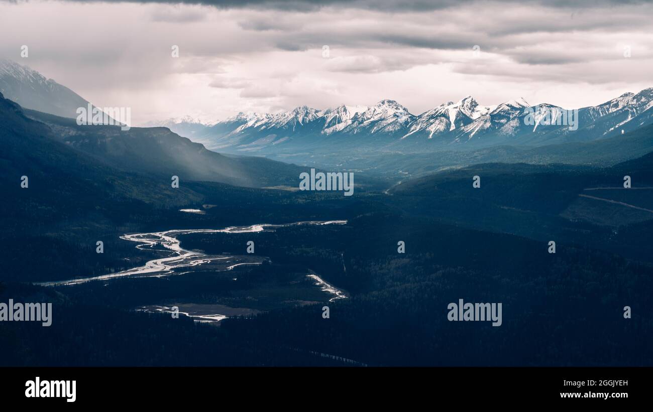 Der Yoho National Park Stockfoto