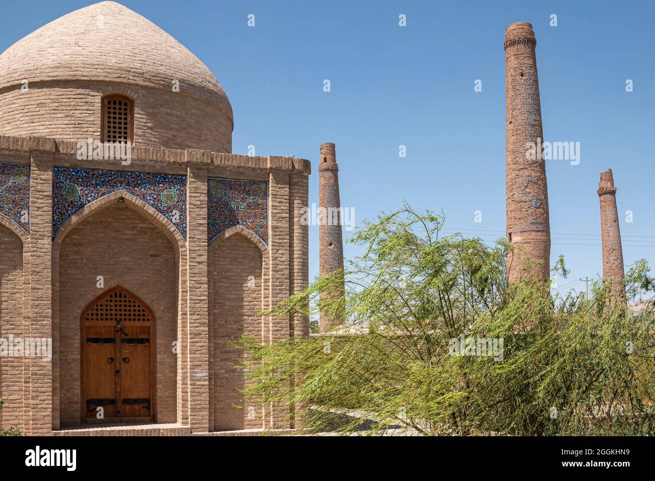 Gawhar-Shade-Mausoleum, Musalla-Komplex, Herat, Provinz Herat, Afghanistan Stockfoto