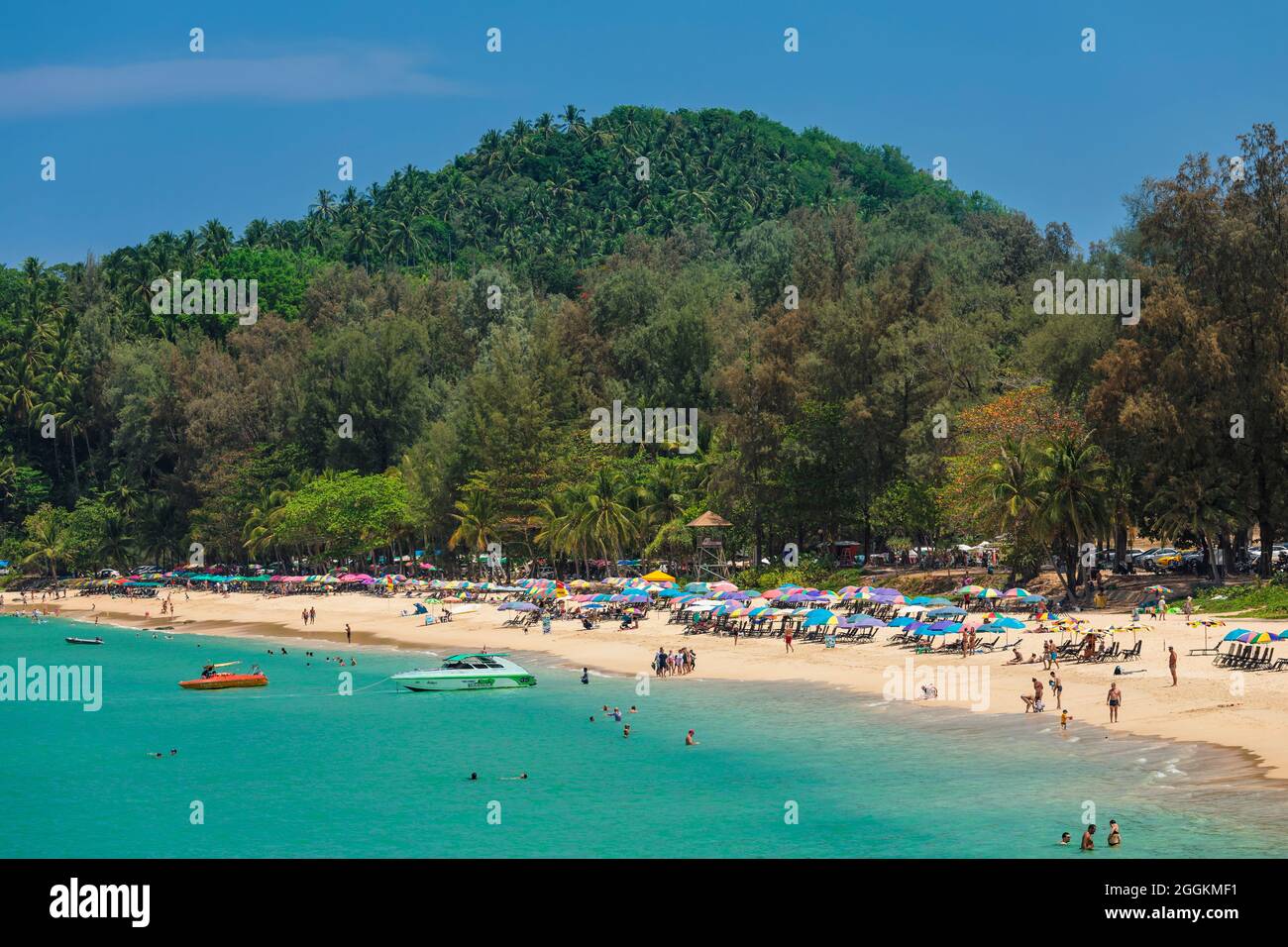 Surin Beach, Phuket, Andam Sea, Indischer Ozean, Thailand, Asien Stockfoto