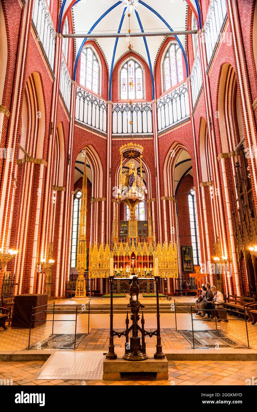 Doberan Minster, Bad Doberan, Mecklenburg-Vorpommern, Deutschland Stockfoto