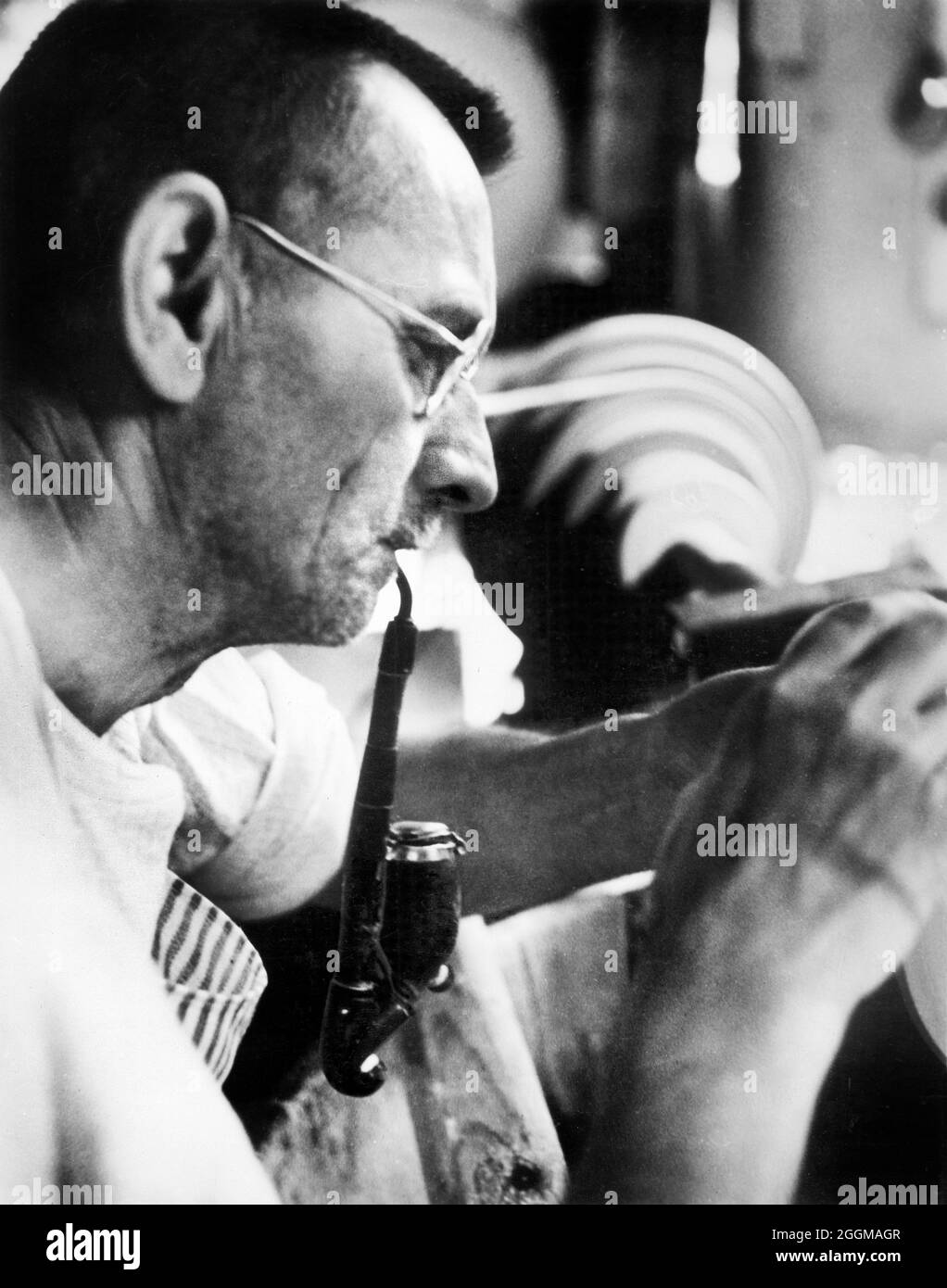 Fotostill aus dem abendlichen Dokumentarfilm 'Crisis' über die Sudetenkrise 1938, Regie Herbert Kline, Foto von A. Hackenschmied, Vertrieb Arthur Mayer & Joseph Burstyn, 1939 Stockfoto