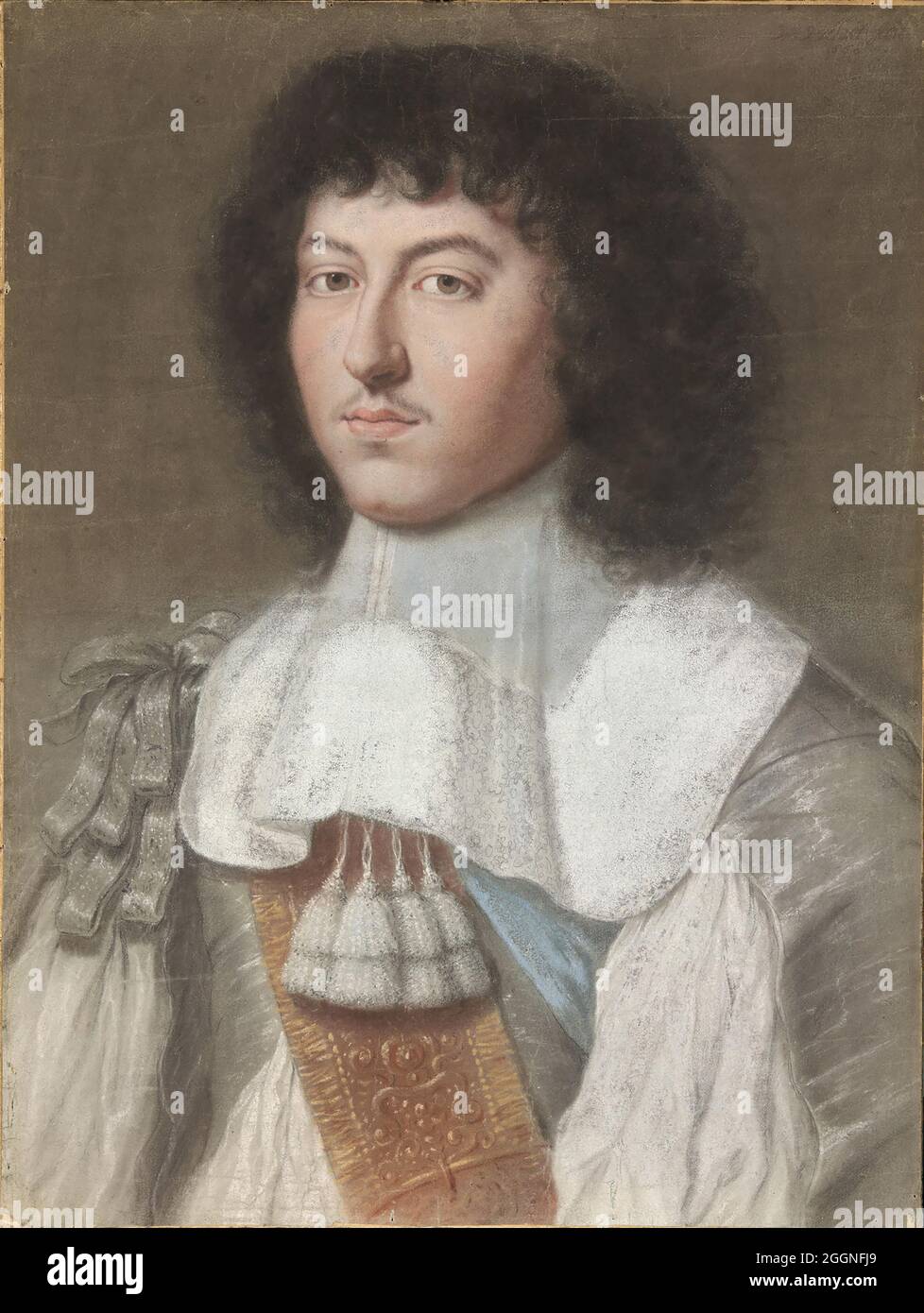 Porträt von Ludwig XIV., König von Frankreich (1638-1715). Museum: Musée de l'Histoire de France, Château de Versailles. Autor: WALLERANT VAILLANT. Stockfoto