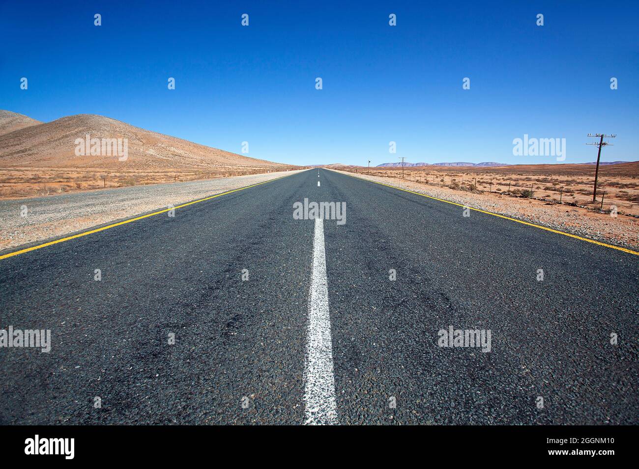 Richtersveld R382 zwischen Port Nolloth und Steinkopf, Nordkap Stockfoto