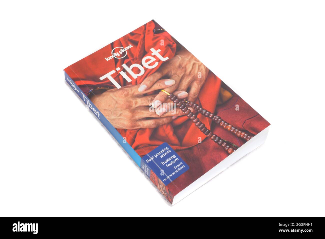 Der Reiseführer, Tibet von Lonely Planet Stockfoto