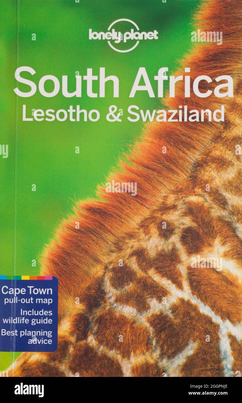 Das Buch Lonely Planet, South Africa Lesotho and Swasiland Stockfoto