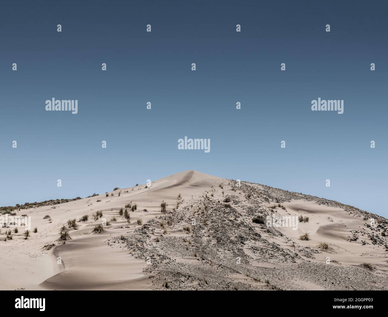 Sand Hill in Andalusien Stockfoto