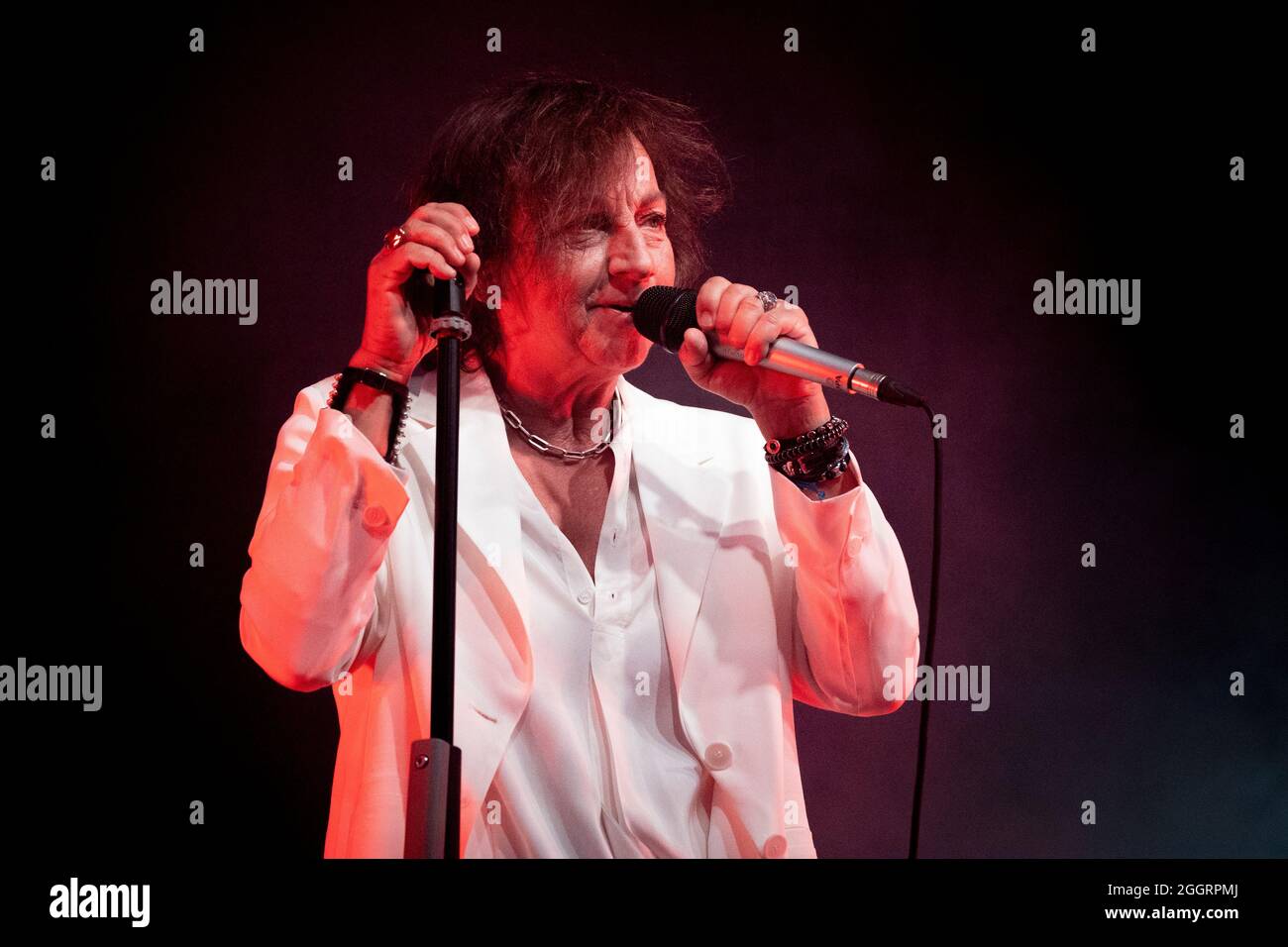 Bergamo Italien 27 Juli 2021 Gianna Nannini - italienische Sängerin aus Siena - italienische Musik - live im Lazzaretto © Andrea Ripamonti / Alamy Stockfoto