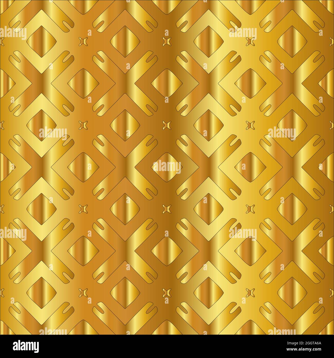 Gold Metall Textur Hintergrund Vektor Illustration Stock Vektor