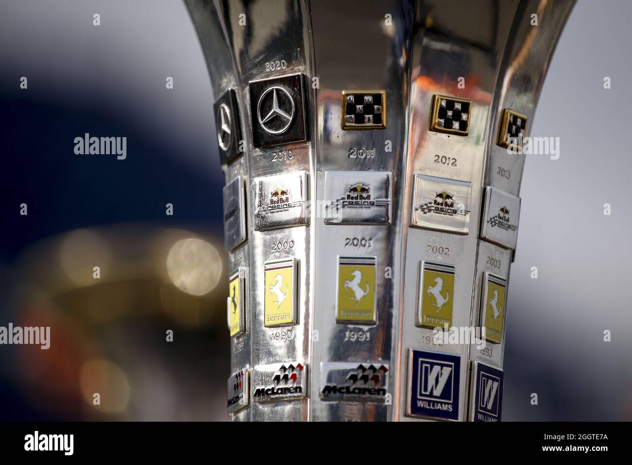 Konstruktoren-Trophäendarstellung während der Formel 1 Heineken Dutch Grand Prix 2021, 13. Lauf der FIA Formel 1-Weltmeisterschaft 2021 vom 3. Bis 5. September 2021 auf dem Circuit Zandvoort, in Zandvoort, Niederlande - Foto Florent Gooden / DPPI Stockfoto
