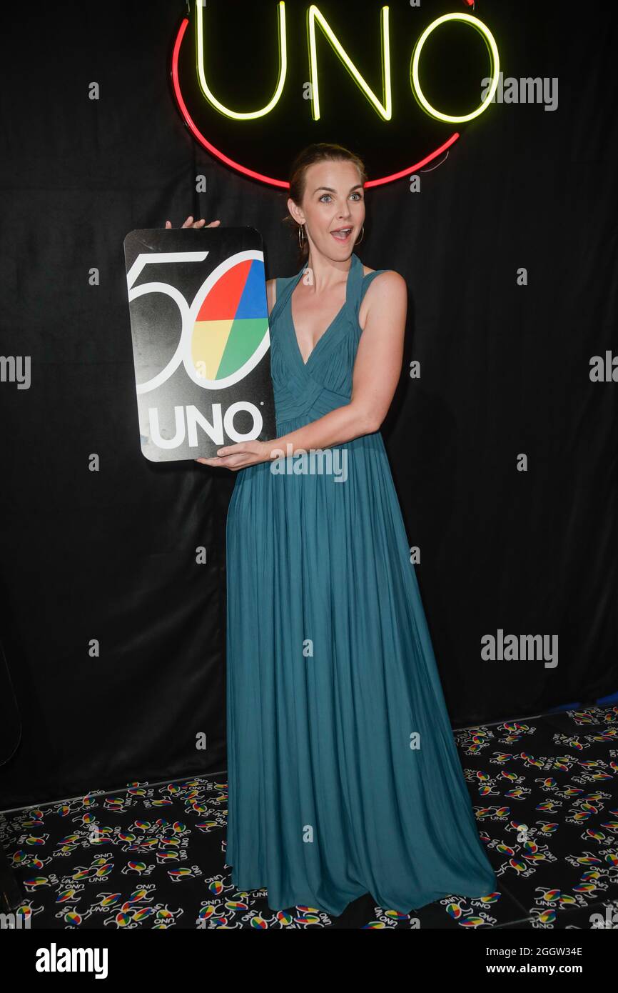 Berlin, Deutschland. September 2021. Annika Lau kommt bei der UNO an und spielt für eine gute Wohltätigkeitsveranstaltung im Soho Haus. Quelle: Gerald Matzka/dpa/Alamy Live News Stockfoto