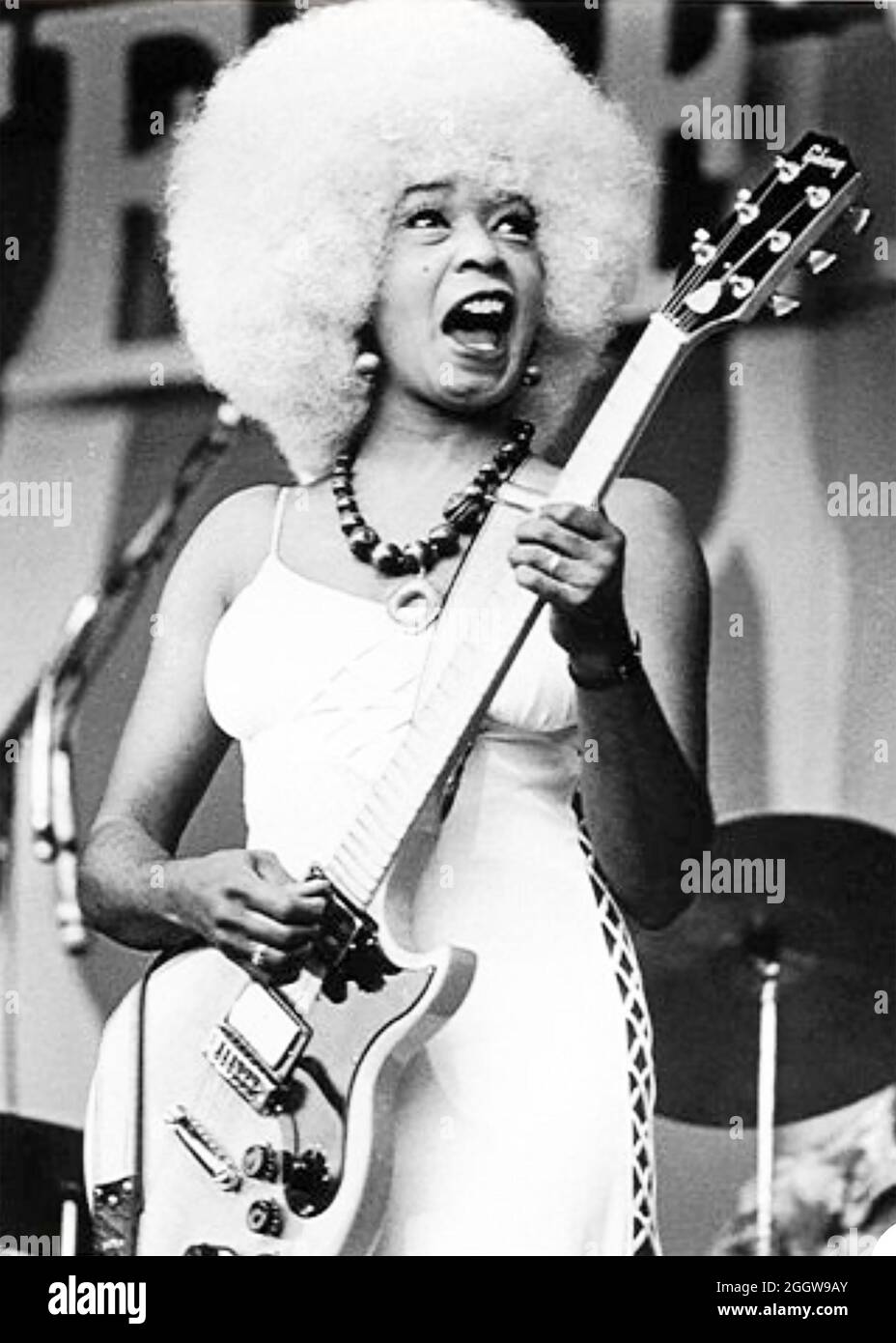 LADY BO (1940-2015) Künstlername von Peggy Jones aus ihrer Beziehung zu Bo Diddley, Werbefoto. Stockfoto