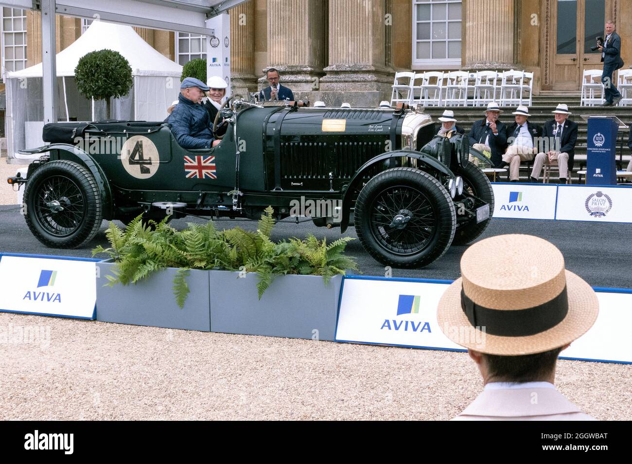 1929 Bentley 4 1/2 Liter ex Woolf Barnato auf dem Salon Prive 2021 im Blenheim Palace Woodstock Oxfordshire UK, 1. Und 2. September 2021 Stockfoto