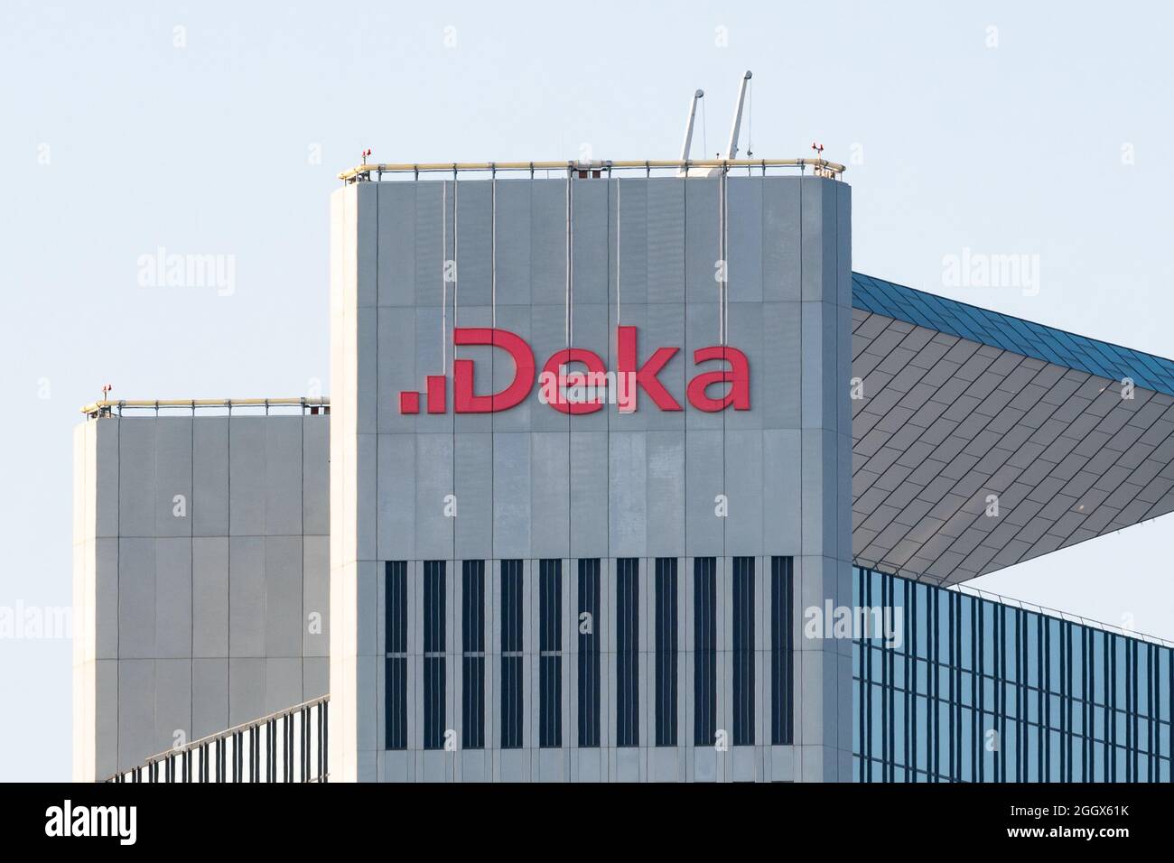 Deka DekaBank Hauptsitz, Frankfurt am Main, Deutschland Stockfoto