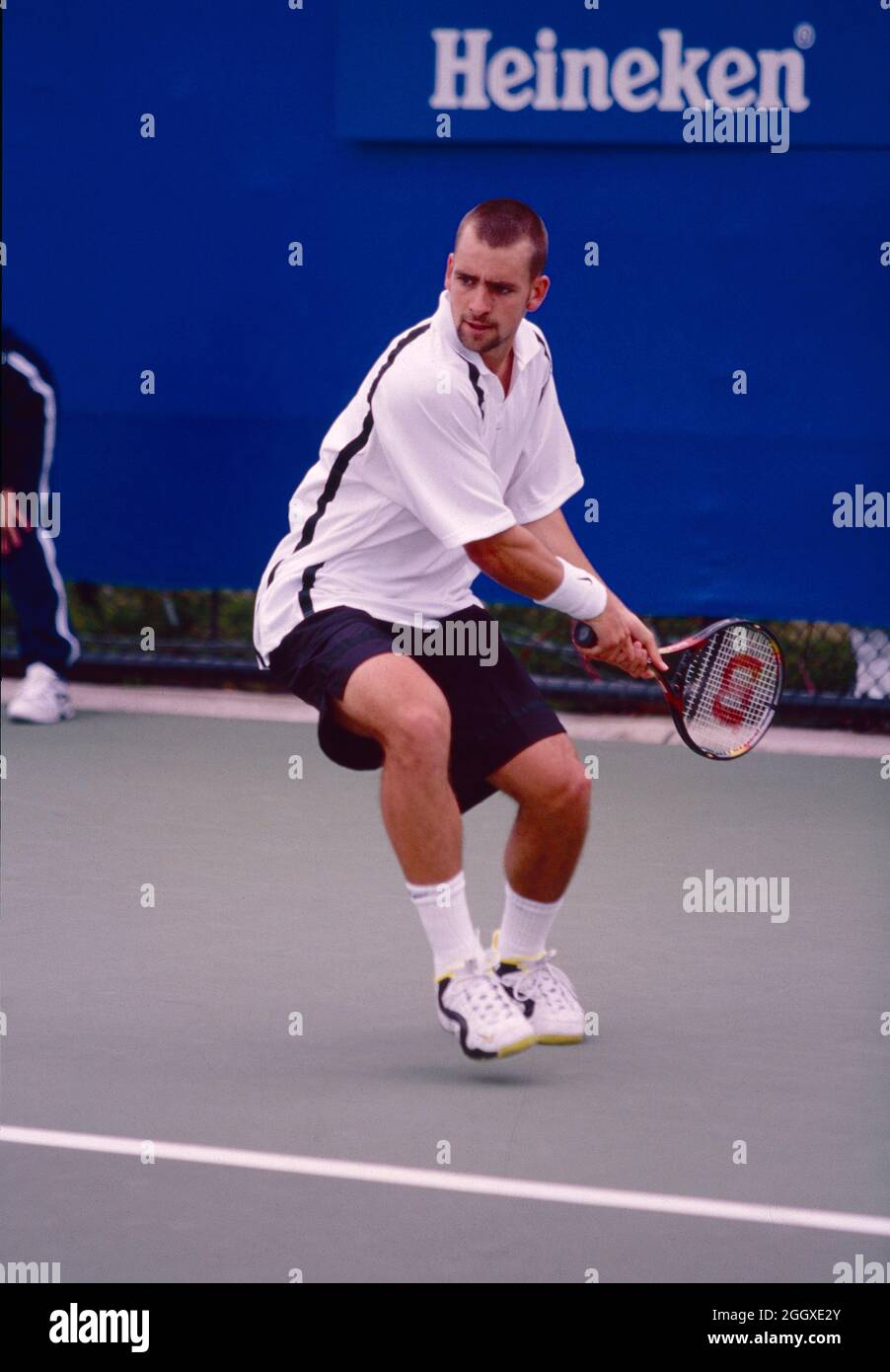 Der deutsche Tennisspieler Nicolas Kiefer, 1990er Stockfoto