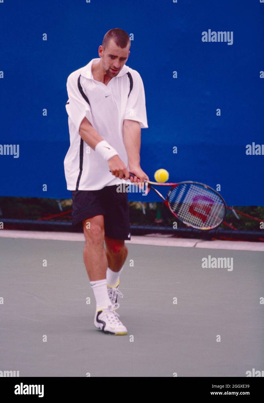Der deutsche Tennisspieler Nicolas Kiefer, 1990er Stockfoto