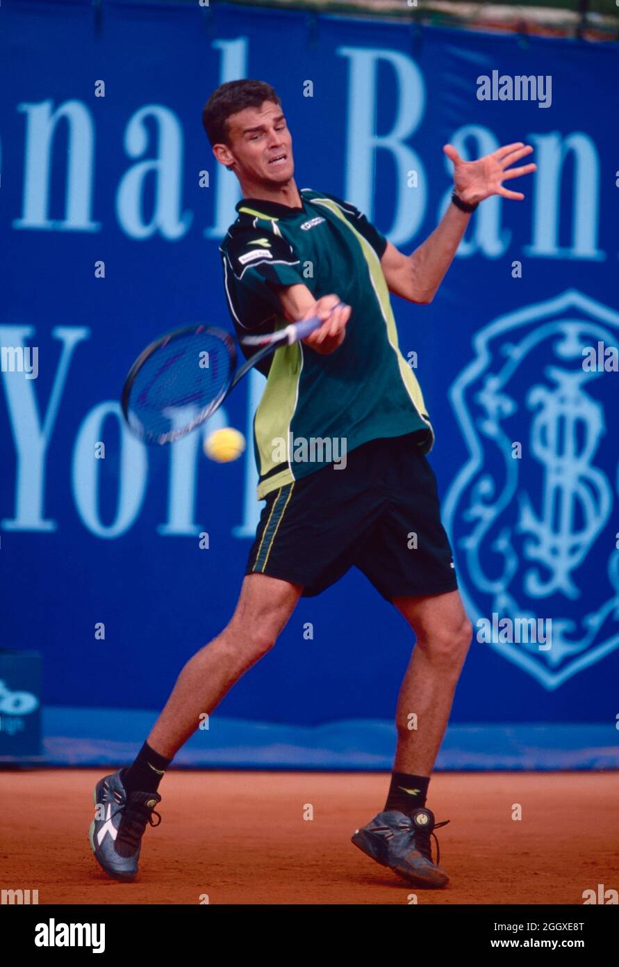 Brasilianischer Tennisspieler Gustavo Kuerten, 2000er Stockfoto