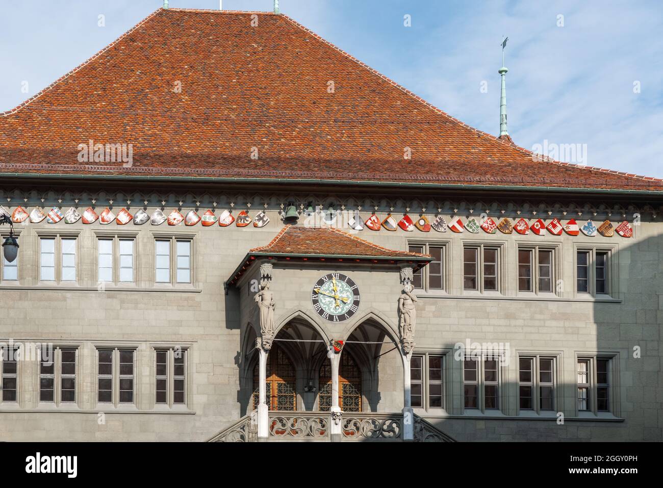 Rathaus Bern - Bern, Schweiz Stockfoto