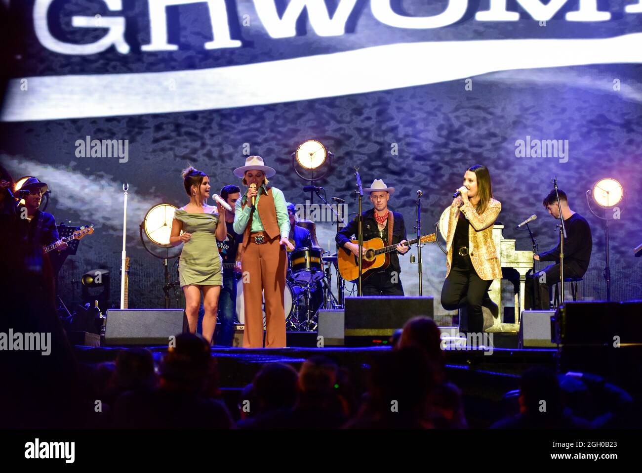 Napa California, USA. 03. Sep, 2021 - Highfrauens-Auftritt beim BottleRock Festival 2021. Kredit: Ken Howard/Alamy Live Nachrichten Stockfoto