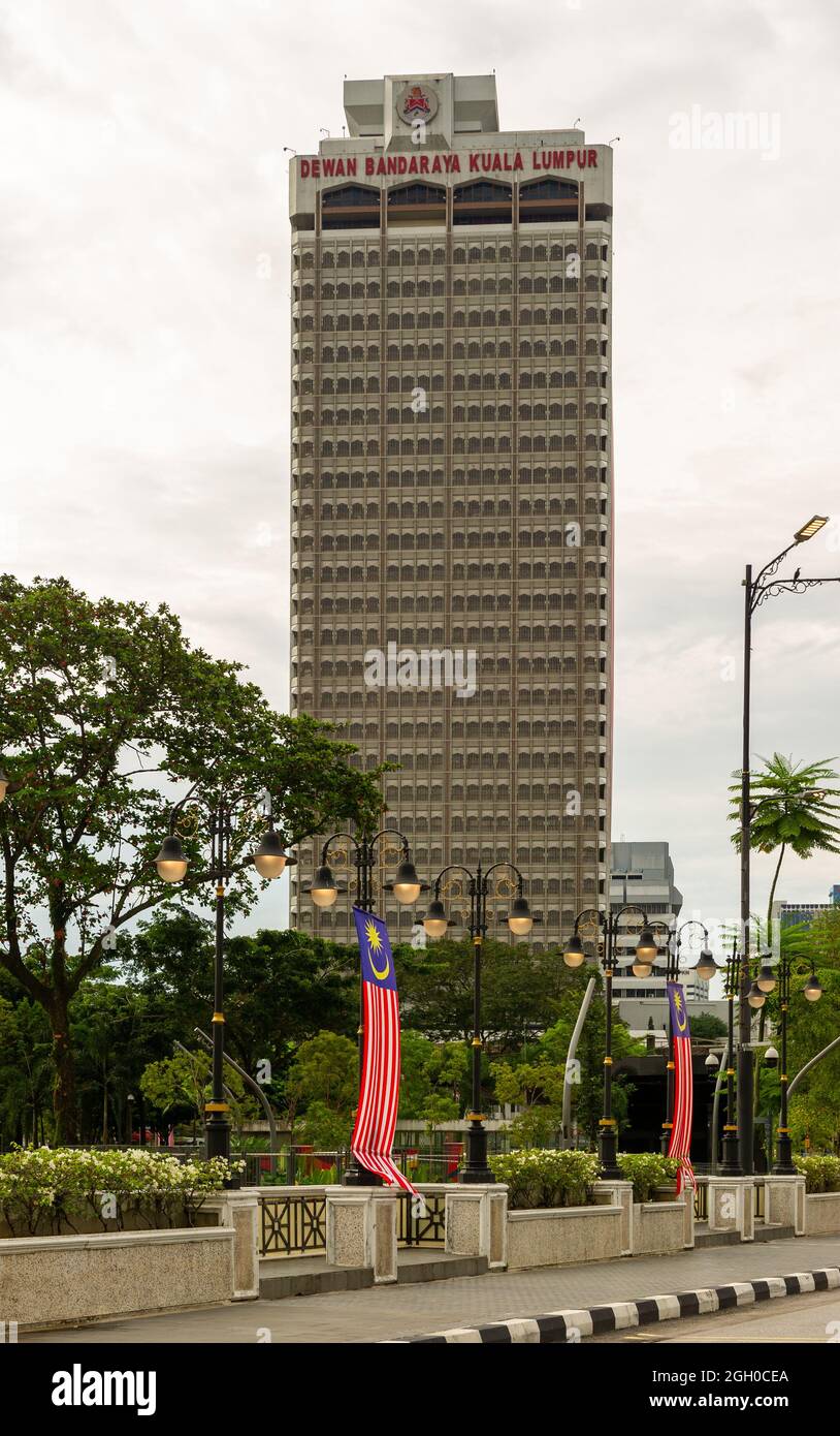 Dewan Bandaraya Kuala Lumpur (DBKL) Hauptquartier Stockfoto